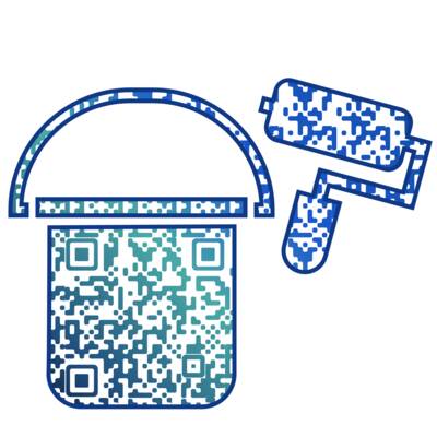 QR Code with gradient